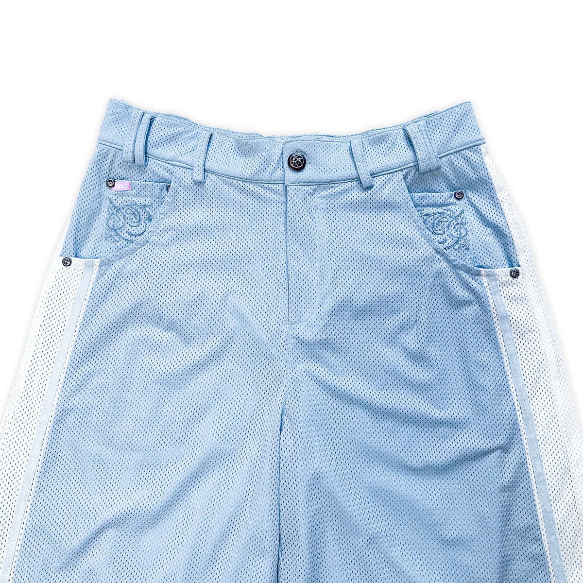 mesh bball jorts